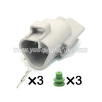 3 Way Chrysler Ignition Coil, Headlight, & CAM Sensor Plug Connector Kit (Chrysler # 5014007AB)