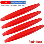 Anti Collision Car Bumper Guard Strip 4Pcs Front Rear Protection Strips Scratch Protector Crash Blade Auto Accessories for Amagi