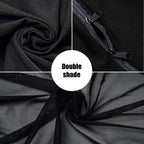 2pcs Car Window Shade Side Window Sun Tools Vehicle UV Protect Shield Mesh Mosquito Cover Breathable Protection Privacy Sunshade