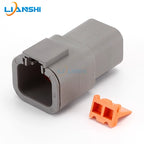 DTP06-2S Dechi type high-current heavy-duty truck wiring harness plug DTP04-4P automotive waterproof connector plug-in