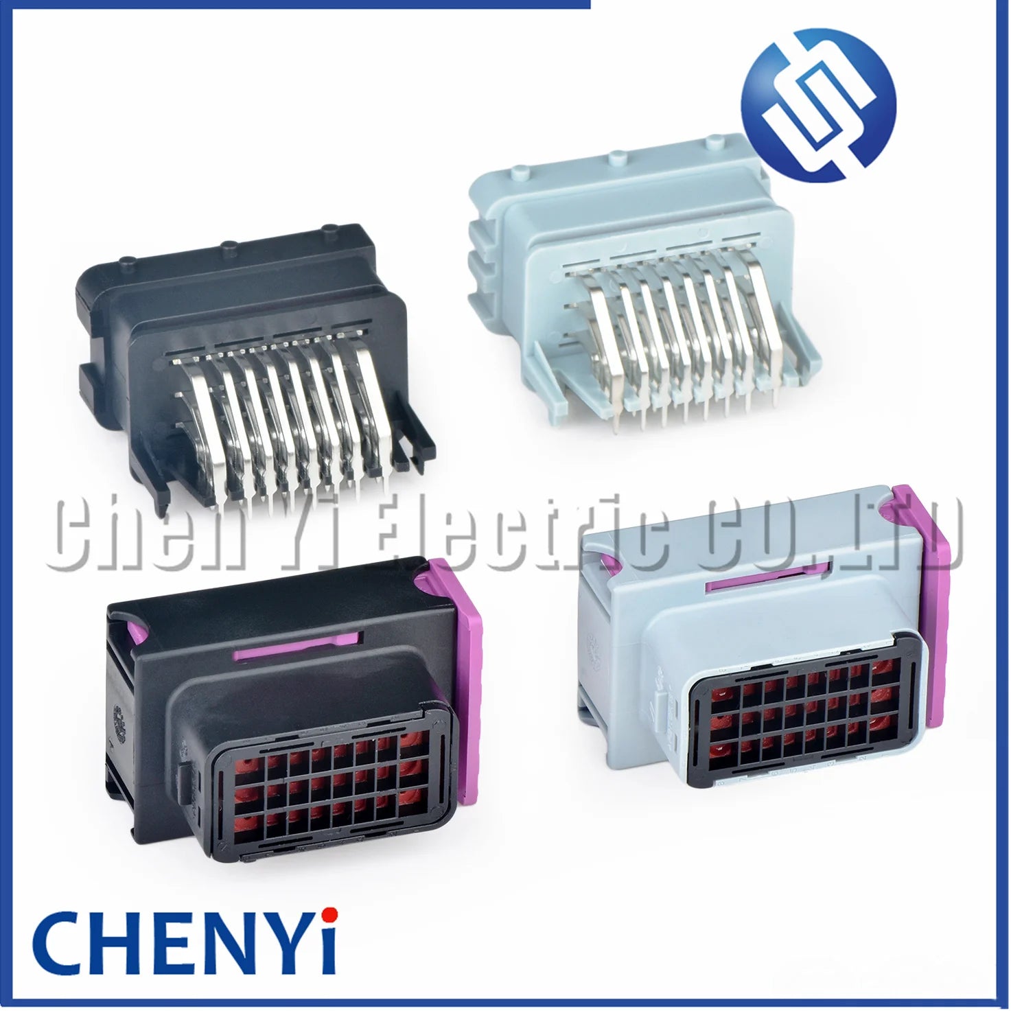 24 Pin Car waterproof connector computer board ECU PCB harness plug HCCPHPE24BKA90F 211PC249S8005 211PC249S0005 HCCPHPE24BGYB90F