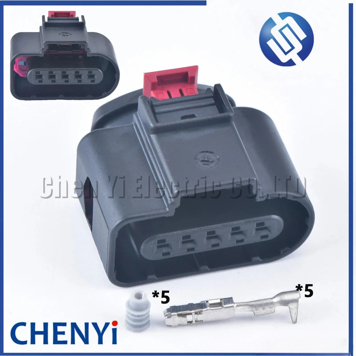 5 Pin Mass Air Flow Connector Common Rail Front Oxygen O2 Sensor Rear bumper light Plug 8K0 973 705 8K0973705 8K0973705A