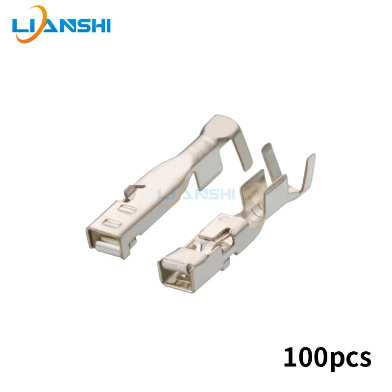 100pcs 15304720 automobile connector terminal copper tinned spring DJ622-F2.8A