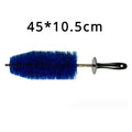 Car Wheel Multifunction Cleaning Brush Long Soft Handle Rim Hub Microfiber Brush Tire Detail Brush Auto Motorcycle Washing Amagi