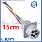 DEUTSCH Gray 5 Pin Waterproof connector HD16-5-16S HD10-5-16P HD10 1.5 Series Flame Retardant diagnosis Plug With pins