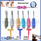Automotive Plug Round Pins Contact Removal Tools Kit For Deutsch Connector DT/DTM/DTP/HDP/DRC series Needle extractor
