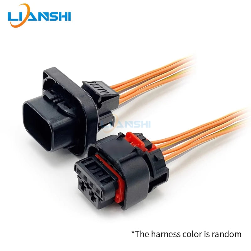 Suitable for new BMW headlight wiring harness plug 6-hole connector 6992162-01 0-2302239-1A Male and female 0-2302248-1