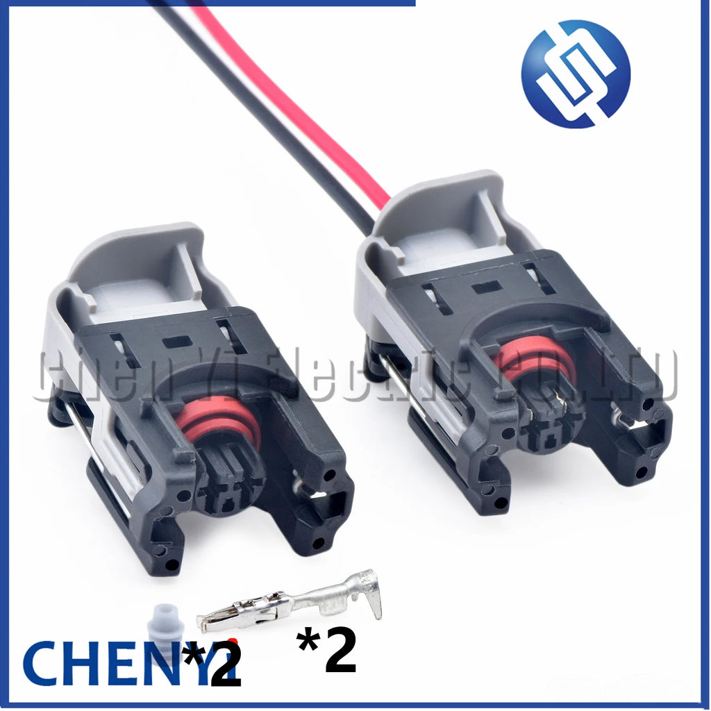 2 Pin Automotive waterproof connector Fuel injector Wire harness plug 33500409 F456200 A0225453826