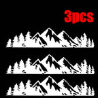 Car Exterior Stickers Forest Snow Mountain Styling Personalized Decals Car  Fashion Decoration Stickers Decorative Accessories