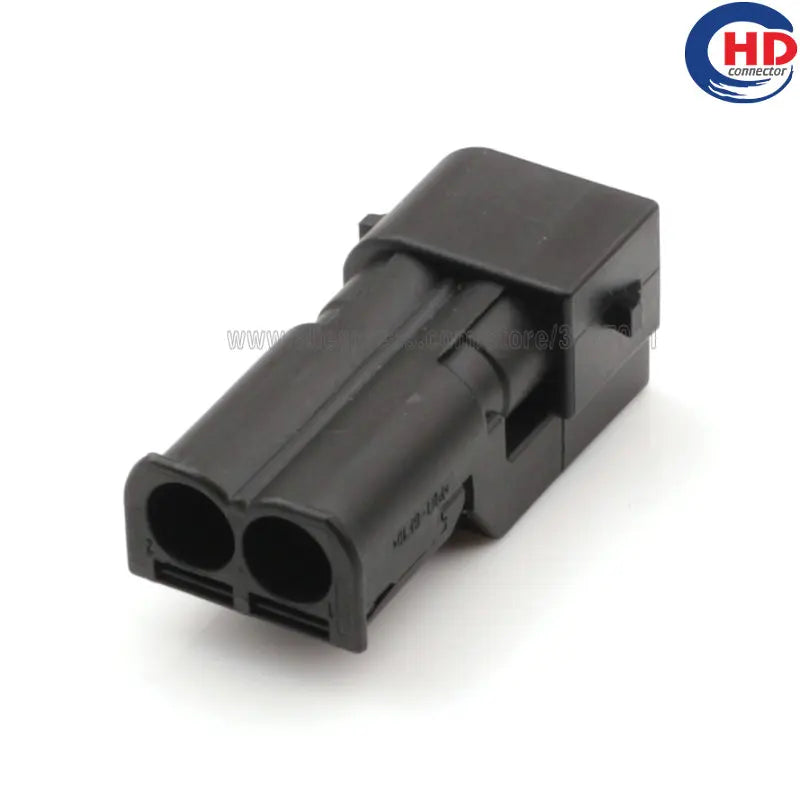 2pin auto waterproof electric plastic wire harness connector 1-968840-1