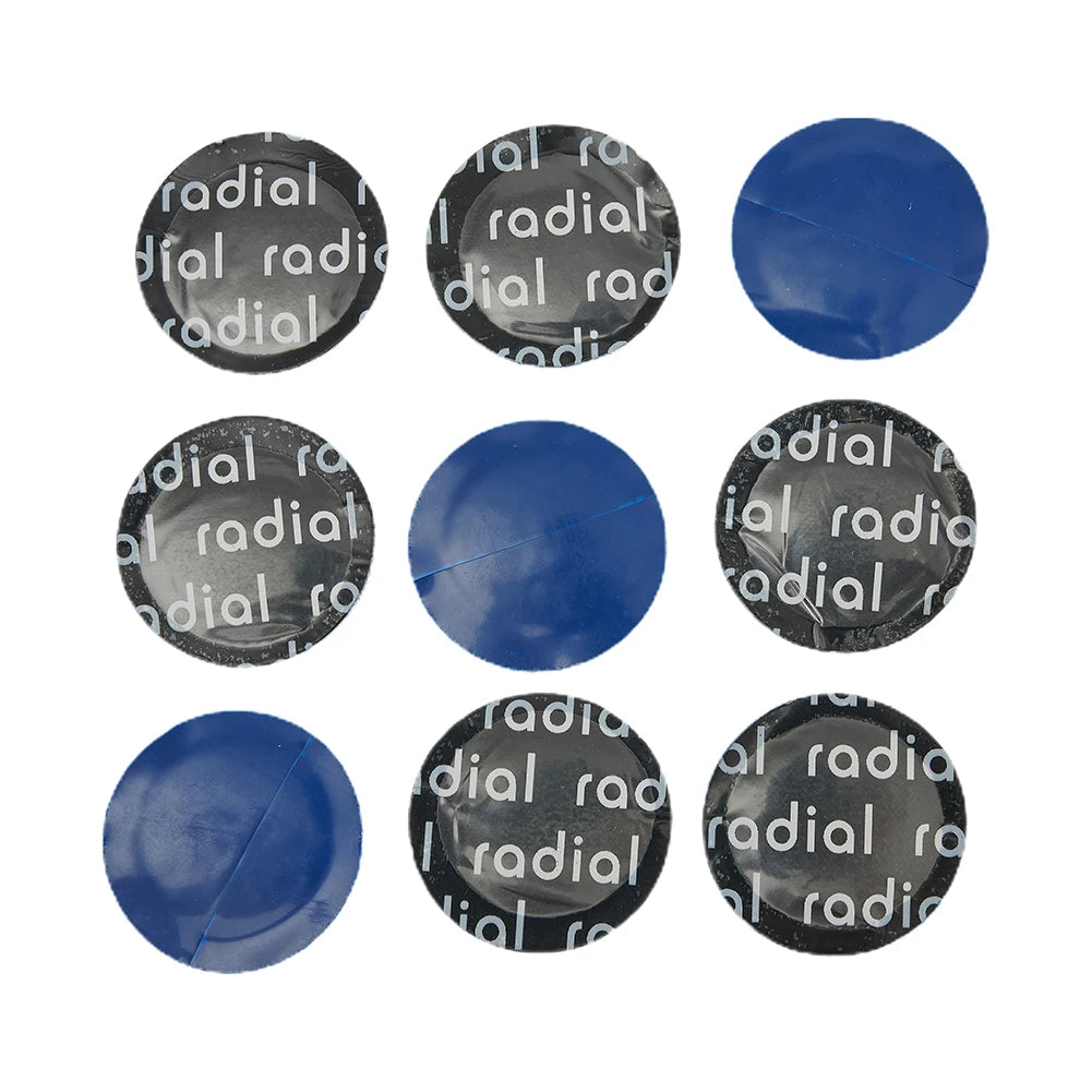 50PCS 32mm Car  Cold Tire  Patches Rubber  Wired Tyre Bicycle Bike Puncture Patch Repair Mushroom Plug Patch KIT