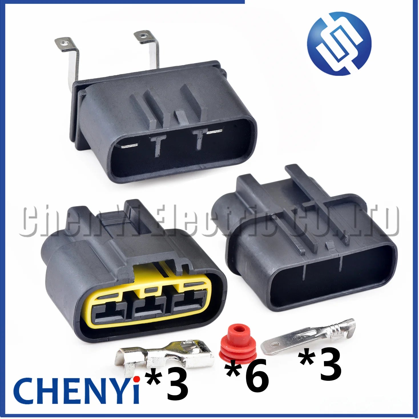 3 Pin waterproof connector Motorcycle Voltage Regulator Rectifier Plug QLW-A-3F-B QLW-A-3F-GR QLW QLW-A-B3F-B