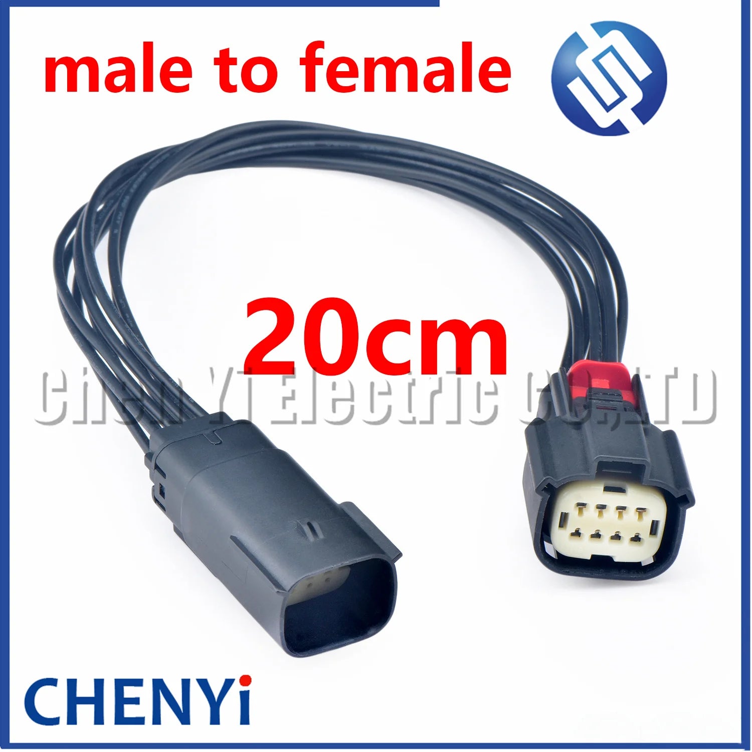 8 Pin 33472-0801 Auto Electrical Headlight Light Socket Car Engine Cable Plug For Ford BUICK Chevrolet With wiring harness