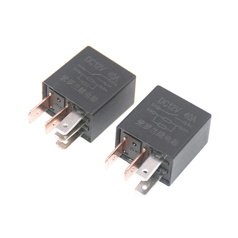 DC 12V 40A Rated Current 1NO 1NC SPDT 4/5 Pins Car Automotive Alarm Relay 40 Amp