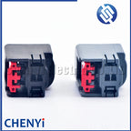 2 Pin female black grey Automobile waterproof connector Car Door Wire Harness Plug 1438426-1 1438426-3