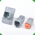 6-Pin Wire Harness female Waterproof Connector Automotive Electrical Harness pigtail