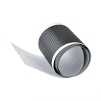 90cm Car Rear Trunk Guard Plate Sticker 3D Carbon Fiber Film Rear Bumper Trim Anti-Kicked Scratch Protection Sticker Strip Amagi