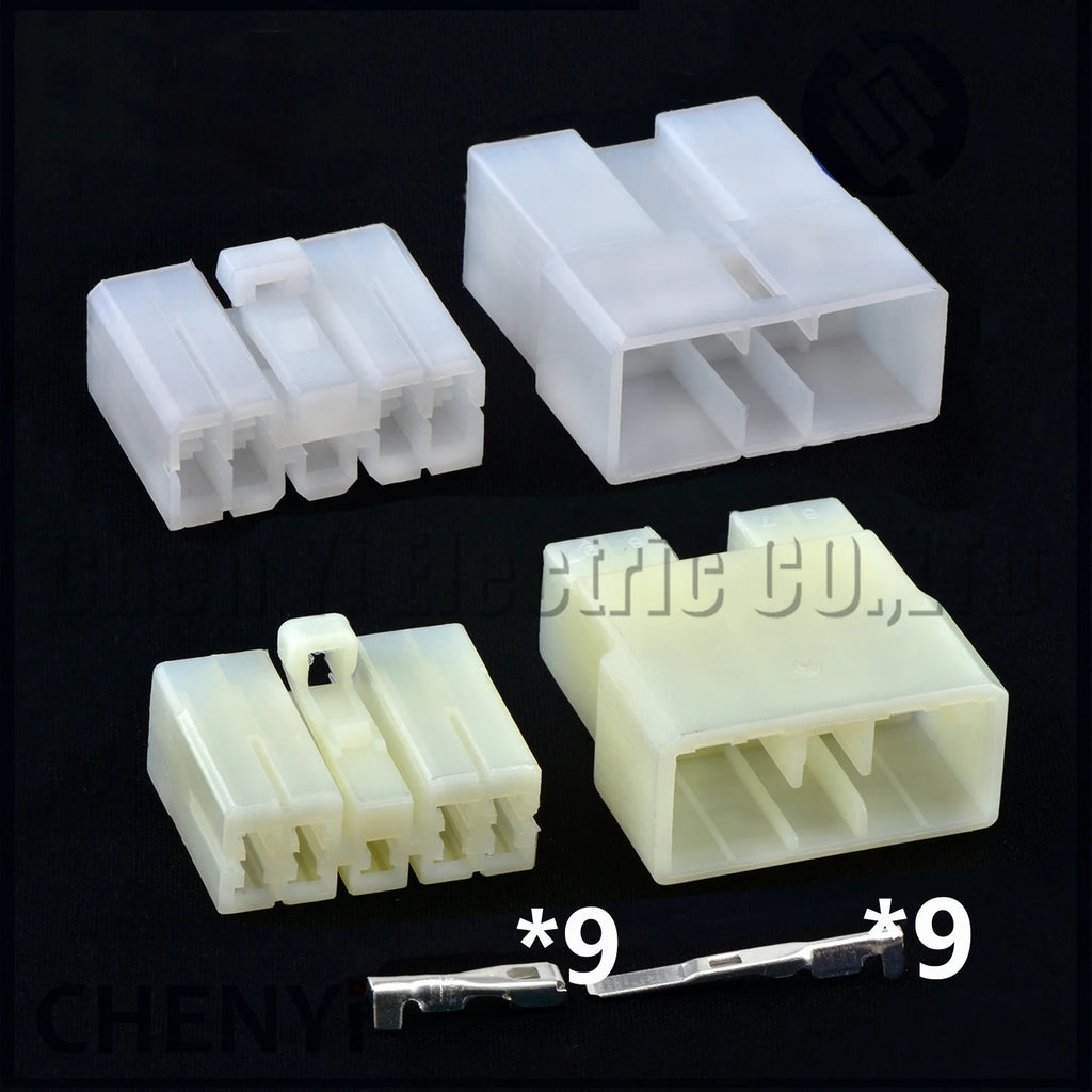 9 Pin Automotive connector Car Audio Power amplifier plug 172506-1 172496-1 MG620213 MG610154 7119-3090 7118-3090 For Toyota