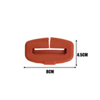 4types Silicone Anti-Collision Case Seat Belt Buckle Protector Soft Silicone Protection Anti Scratch Seat Belt Buckle Accessory