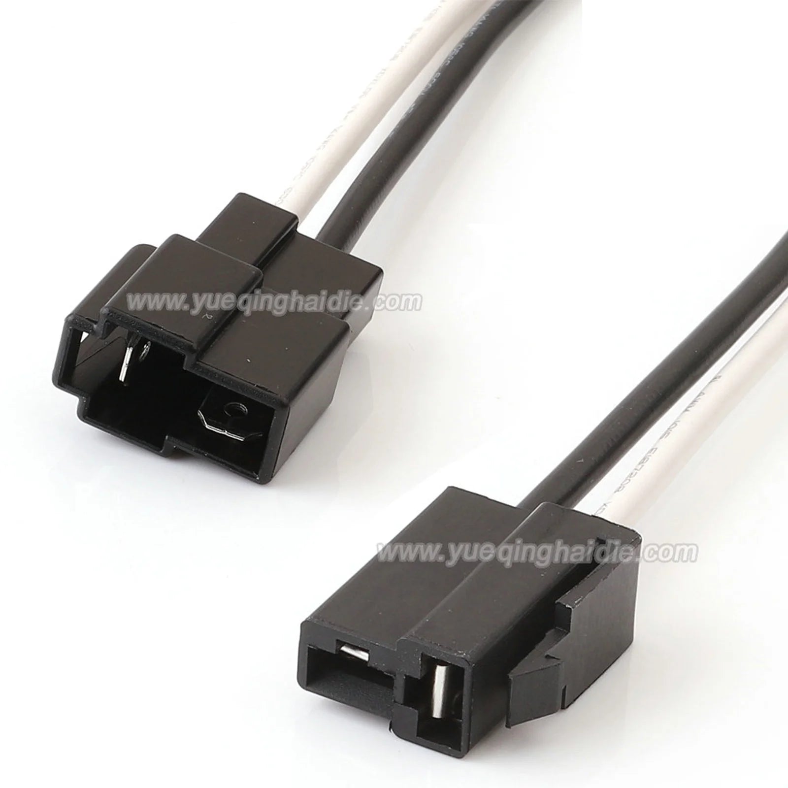 2 PIN Automobile Connector 6.3mm Series Male Female Unsealed Connectors Wiring Harness Housing