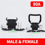 1/5/20 Sets REMA Type Connector 80A 160A 320A Electric Forklift Power High Current Battery Charger Male And Female Plugs Sockets