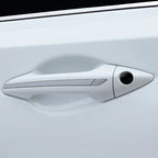 4pcs Car Keyhole Stickers Modified Sticker Keyhole Stickers Multifunctional Car Door Entry Guard Shield, Exterior Stickers Amagi