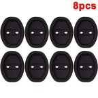 8/1pcs Car Door Lock Anti-collision Silicone Cover Auto Doors Lock Buckle Mute Protective Cushion Sticker Car Shock Absorber Pad