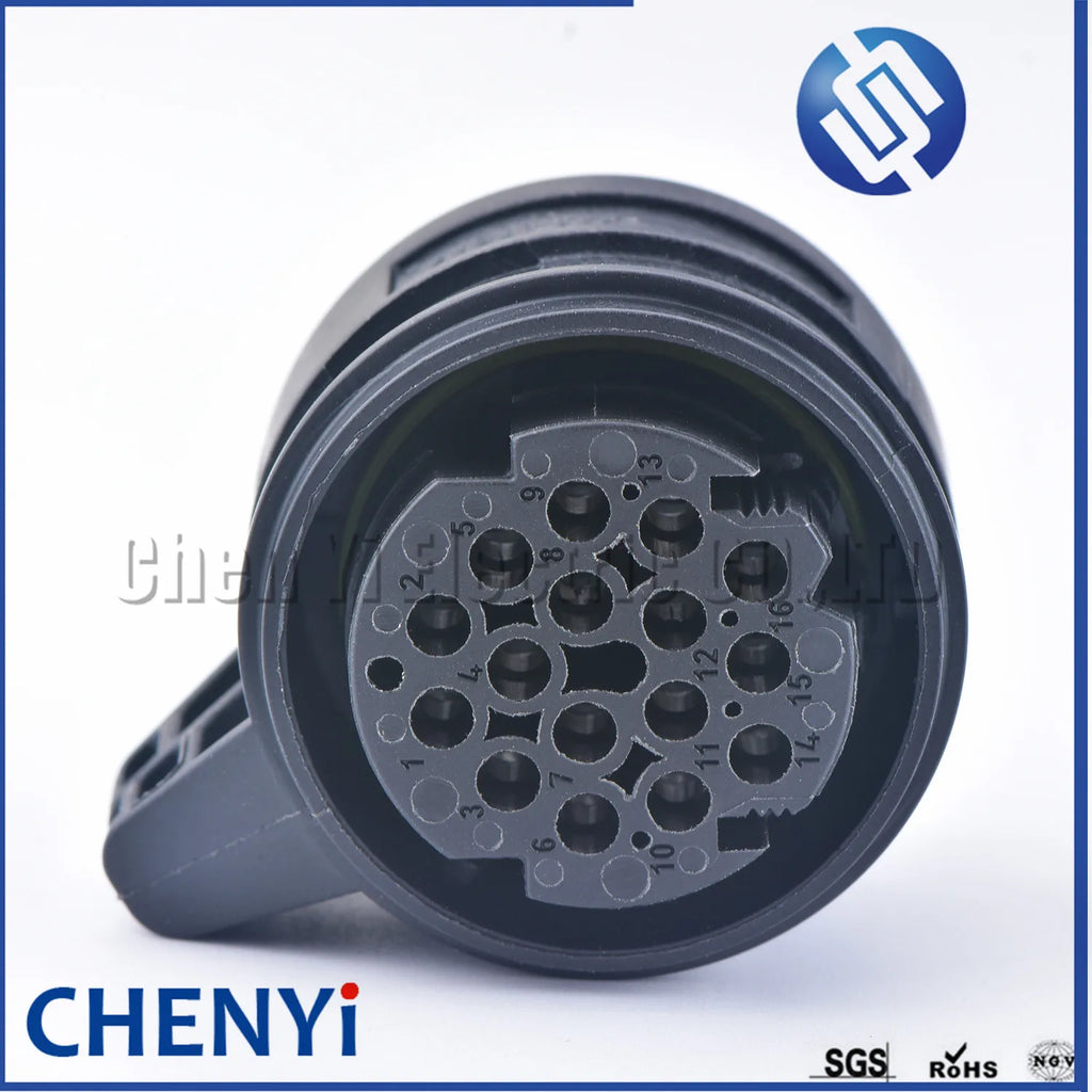 16 Pin gearbox electromechanical valve body plug 0AM 0BH 7speed dual-clutch gearbox ECU Connector 3D0973993 09430010 DQ500