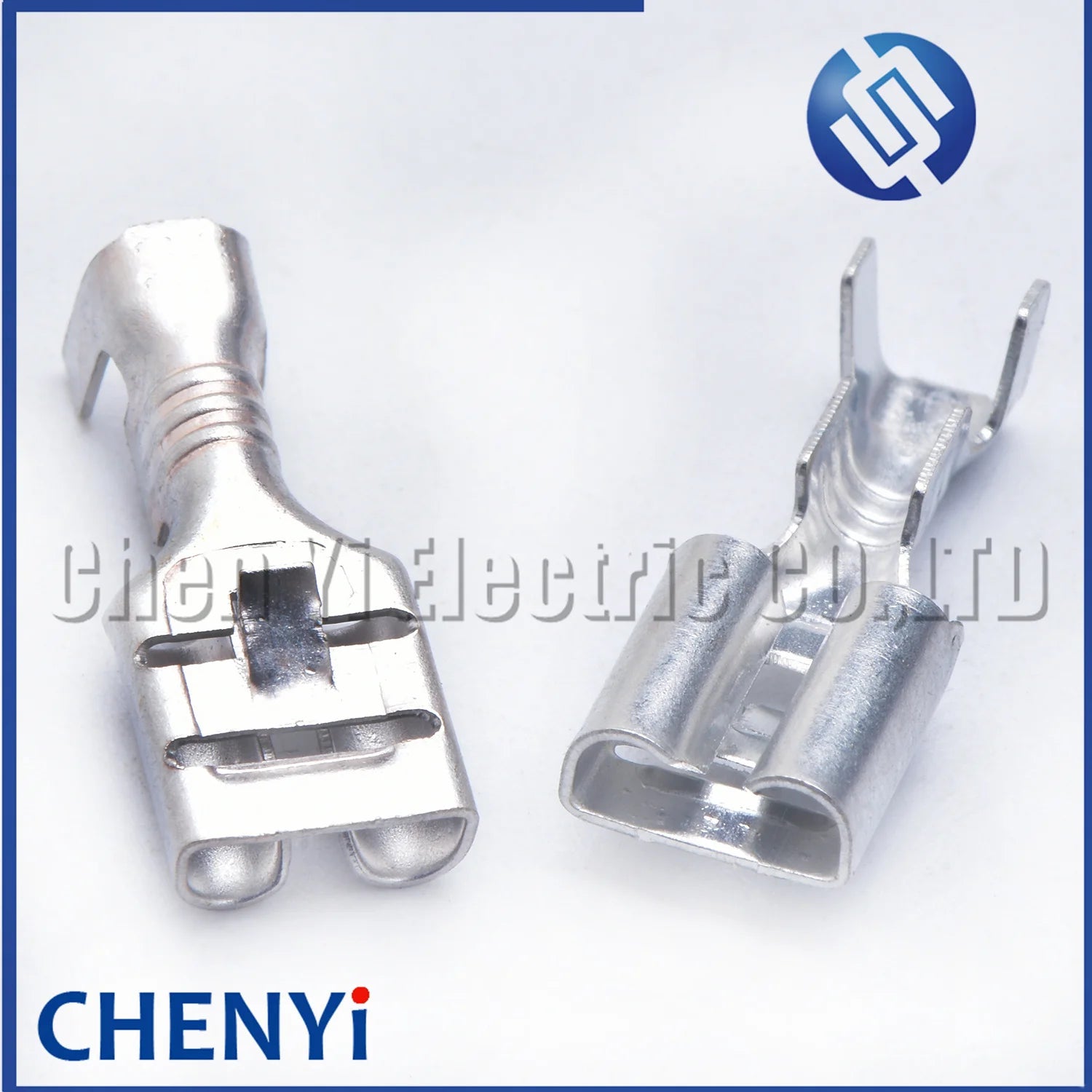 50 Pcs 6.3 series auto wire Brass tin plating terminal For fuse connector crimp loose pins Female terminals