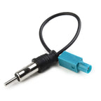 Universal Car Stereo Radio Antenna Cable Z Male To DIN Plug 15cm Plug Radio Converter Cable Radio Antenna Adapter Cable