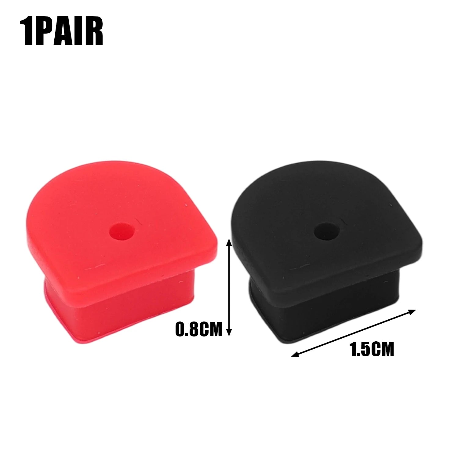 Red & Black Dust Plugs for Anderson Connector Plugs Versatile Applications Parts Waterproof Fixing Plug 50A-175A Cable Kits