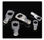 100pcs Copper Lug Ring Wire Connectors Cable Electric Crimp Terminal SC6-6 SC6-8 SC10-6 SC10-8 SC16-6 SC16-10 SC25-6 SC25-12