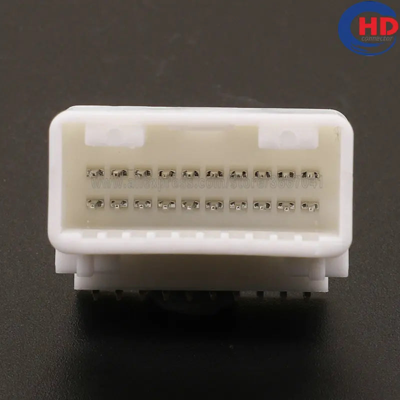 20pin auto electric plastic ECU wire cable harness PCB olug connector HD201S-0.7-10