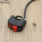 Hot Universal Motorcycle Handlebar Flameout Switch ON OFF Button for Moto Motor ATV Bike