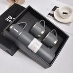 Vacuum Flasks Thermoses Set Thermos for Hot Water Bottle Drinkware Fathers Day Gifts Home Stainless Steel 500ml Thermal Cold