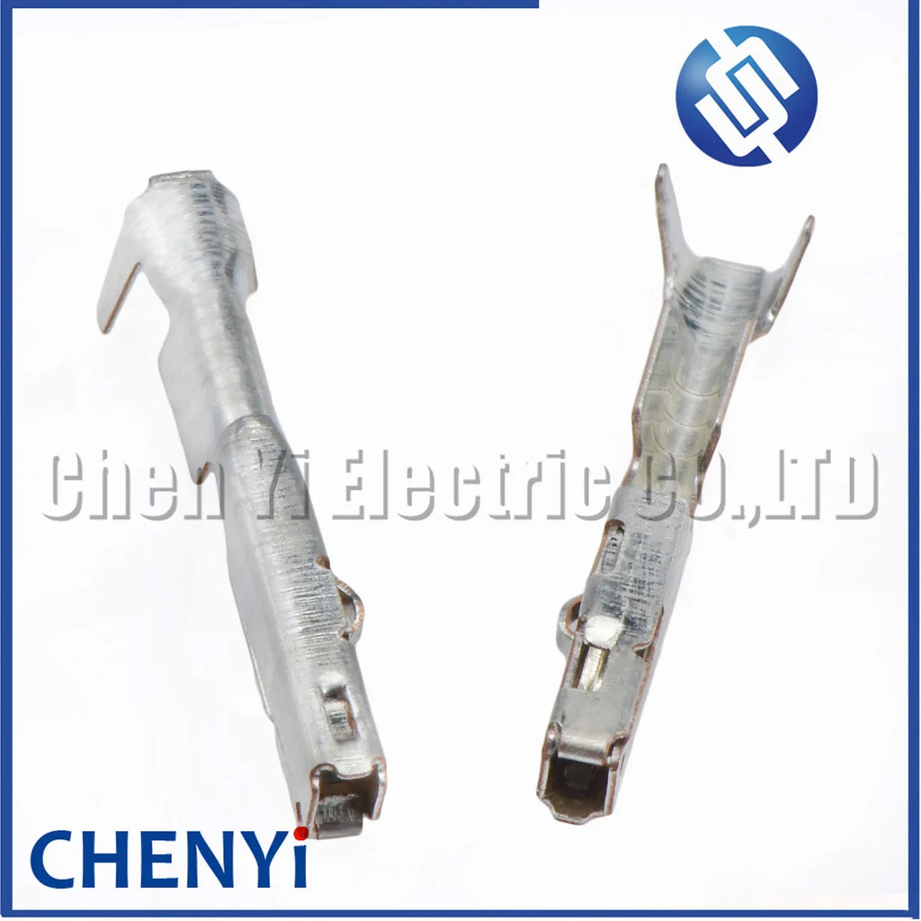 50 Pcs 0.64 mm series crimp female terminal Brass tin plating Pins For SAIT-A03T-M064 connector plug repalcement