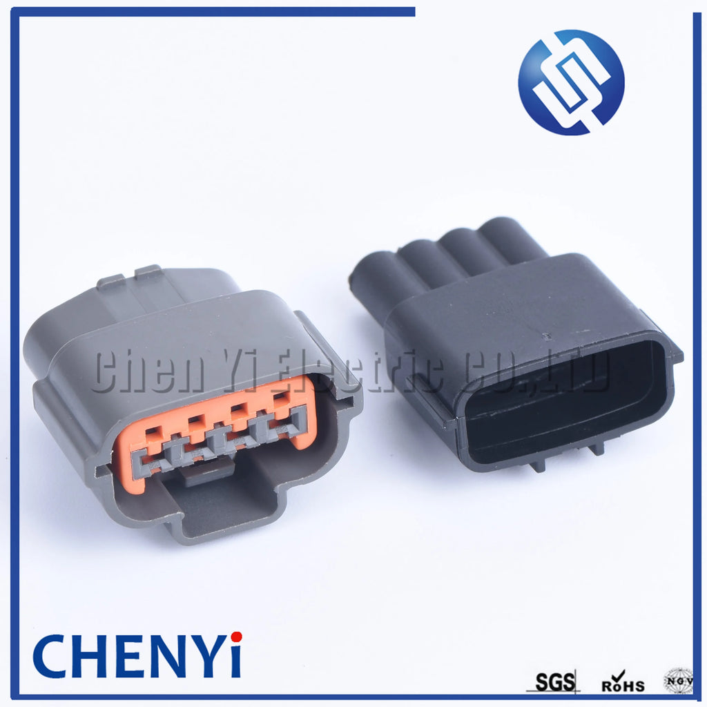 2 set 4 Pin male or female oil pump Plug Alternator Repair Connector oxygen sensor plug For Nissan 6098-0144