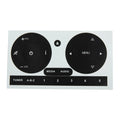 Radio Stereo Worn Peeling Button Repair Kit Decals Stickers For Fiat 500 2011 To 2016 CD Radio Audio Button Repair Stickers