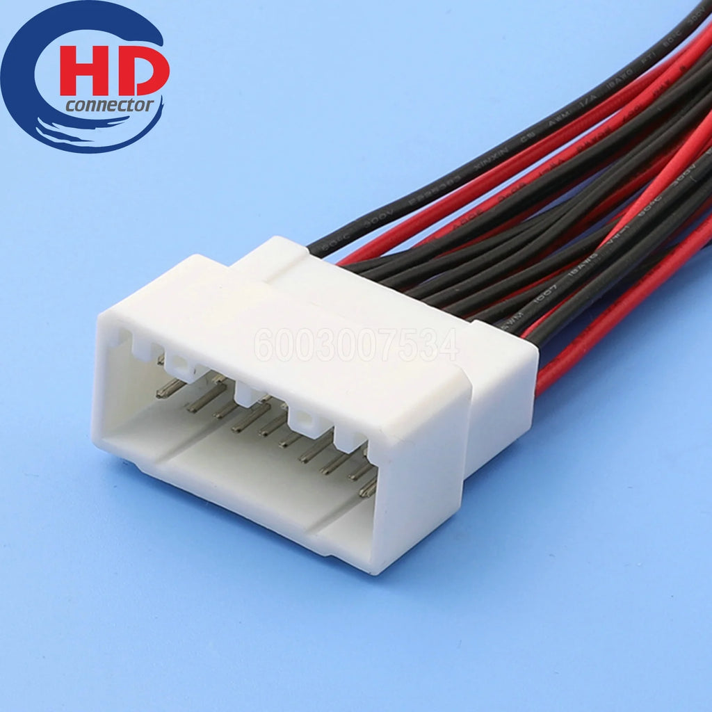 22 Pin Connector 1.5mm Series Male Female Connector Cable Plug Motorcycle Electrical Harnesses Wiring Harness MG611334