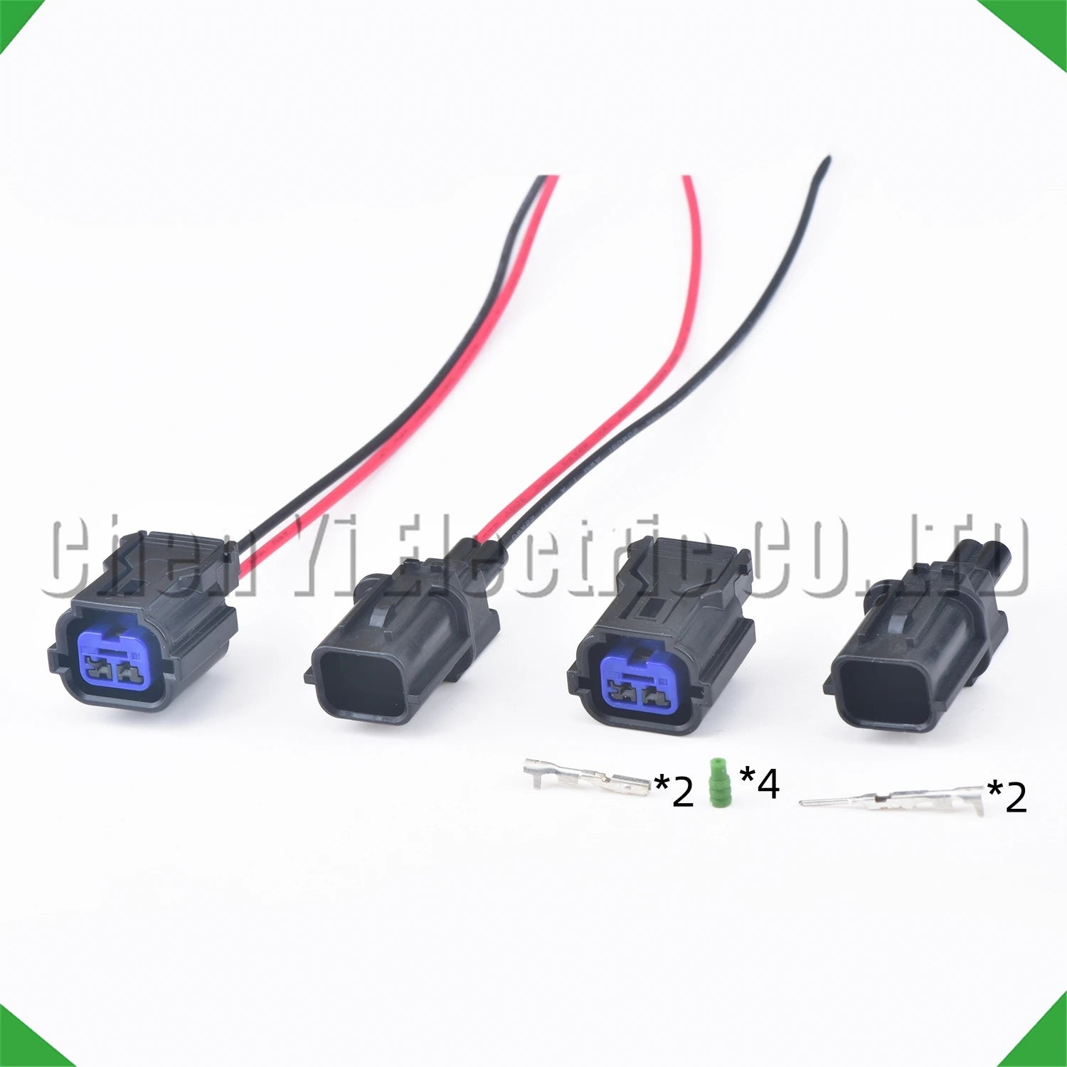 2-Pin Connector Automobile waterproof connector front bumper harness sensor sensor