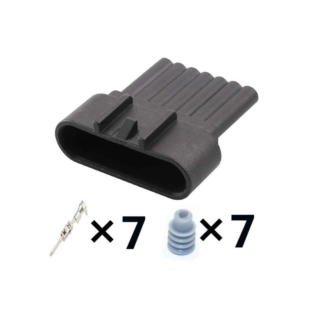 7-Pin Connector Waterproof 1.5mm Male Female Connector Automobile Wire Harness Cable Plug for Chevrolet Buick Opel PP10000888