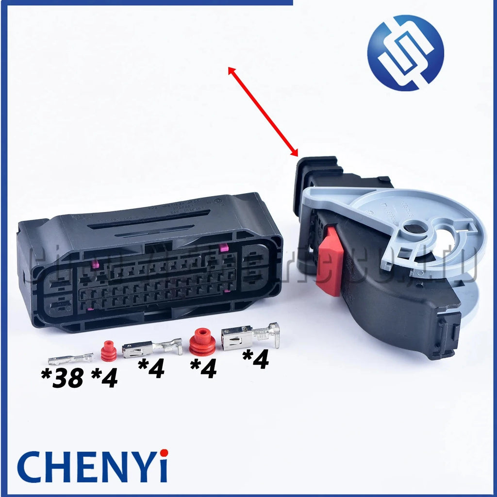 46 Pin Automobile connector 5Q0 973 046 5Q0973046 For ESP Sensor Control Unit ABS Control Unit Plug 2112826 2112825