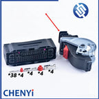 46 Pin Automobile connector 5Q0 973 046 5Q0973046 For ESP Sensor Control Unit ABS Control Unit Plug 2112826 2112825