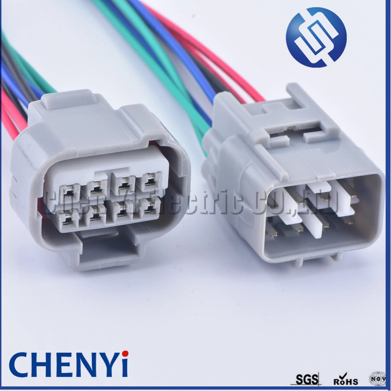 8 Pin Auto Connector Reversing Radar Assembly Plug PDC Socket pigtail 90980-10897 90980-10896 For Honda XRV CRV Toyota Supra MK4