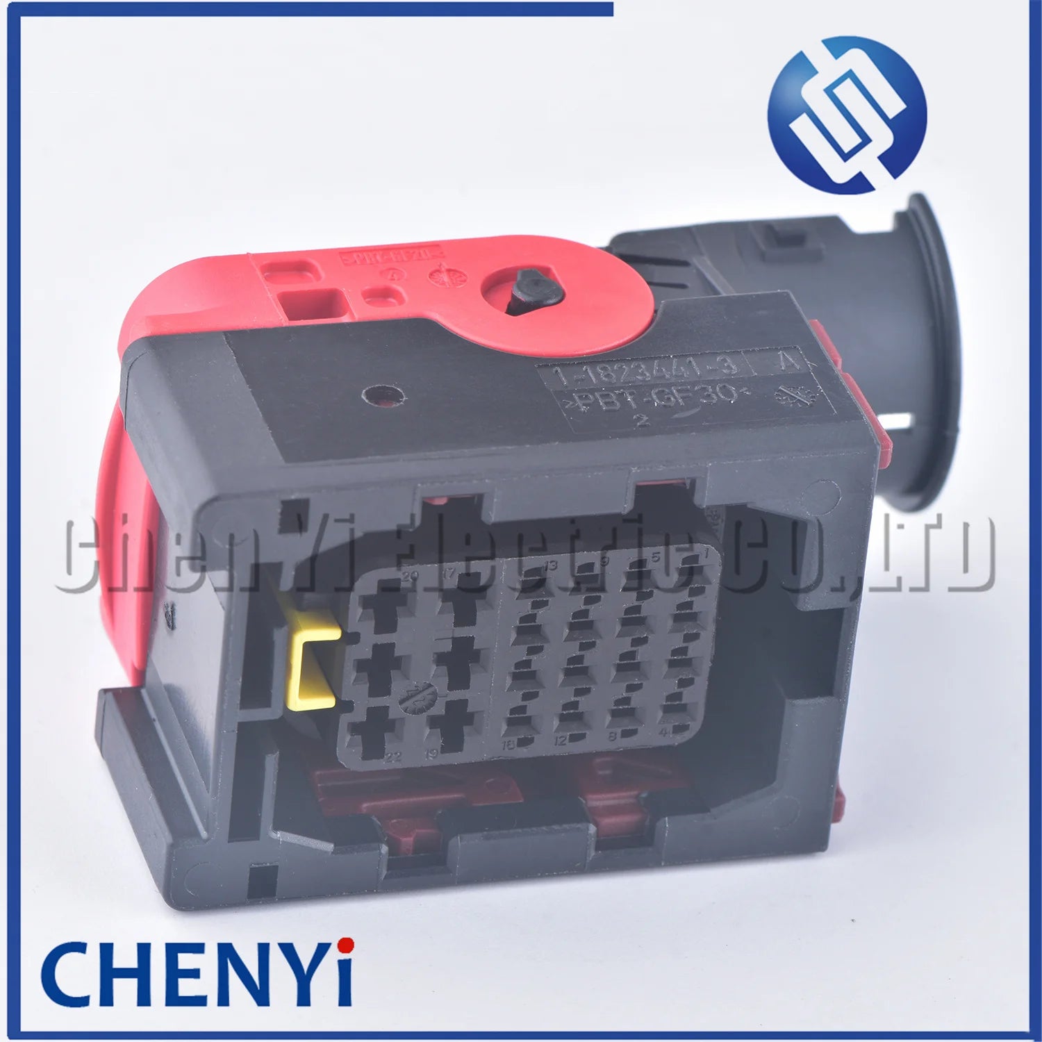 22 Pin ECU Connector Black Waterproof Plug 1-1823449-1 1-1823661-1 1-1823440-3 1-1823441-3 1355233-3 1823442-1 With Pins or lid