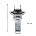 Car Headlight Bulbs H7 LED Headlight Bulbs Lights High Low Beam 55W 8000LM 6000K Super Bright Car Headlight Bulbs