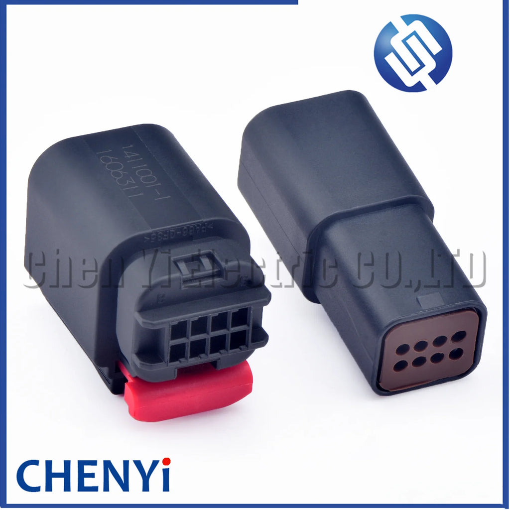 8 Pin Automotive waterproof Connector Parking Sensor ACC Module Plug Socket 1411001-1 For Ford Land Rover Carnival Sharpe Max