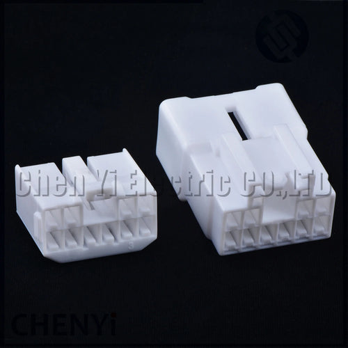 10 Pin Auto connector Car amplifier CD player Wire harness plug 7283-1100 MG651056 MG641059 90980-10801 6240-5196 For Toyota
