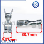 10 Pcs H62 Brass Tinned 8.0 mm Series Male or Female Automotive Plug Connector Terminal 1544332-1 1544228-1 1544218-1 1544133-1