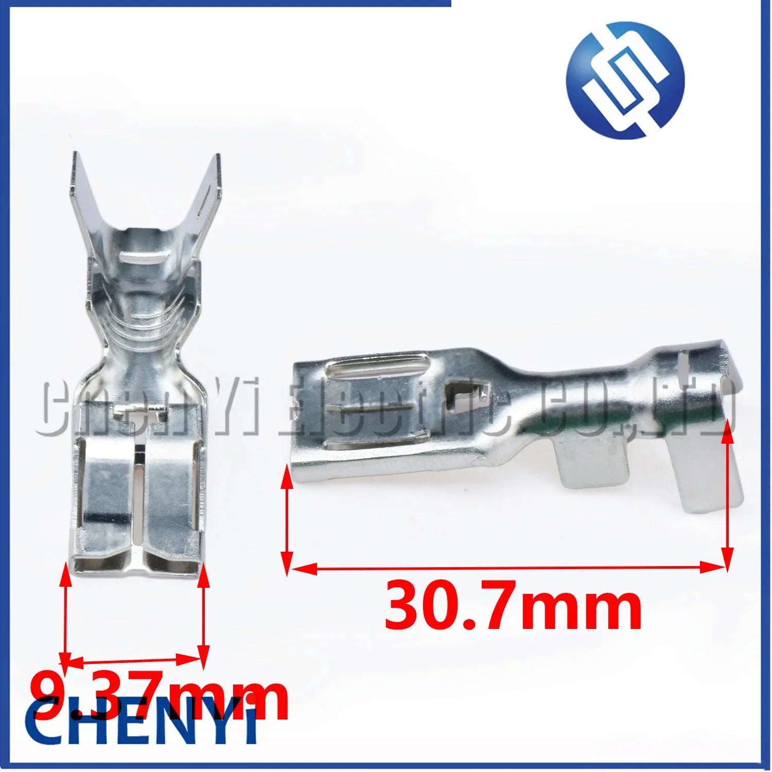 10 Pcs H62 Brass Tinned 8.0 mm Series Male or Female Automotive Plug Connector Terminal 1544332-1 1544228-1 1544218-1 1544133-1